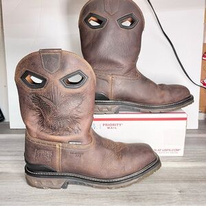 Double H Phantom Rider Dustie Waterproof Comp Toe Boots Mens 12 D Workboot